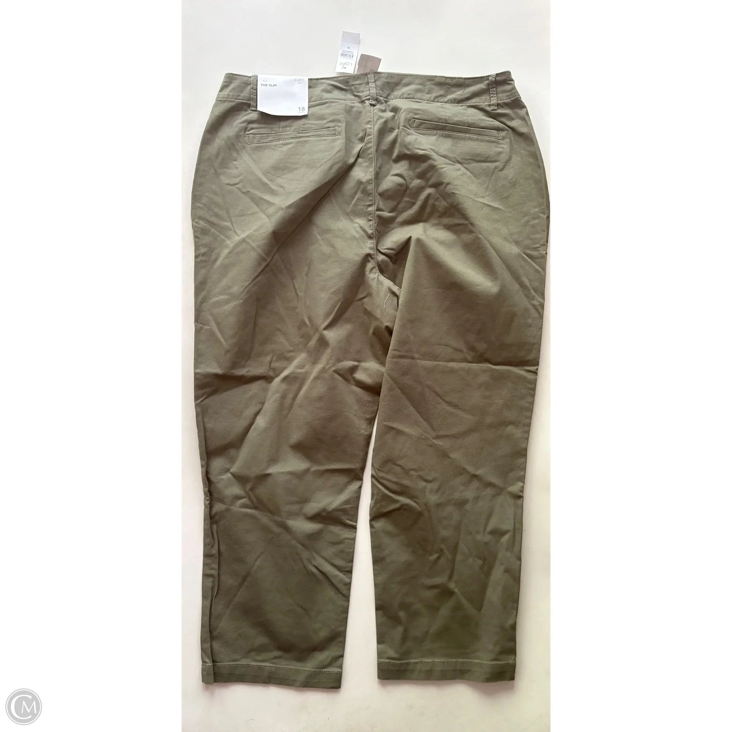 Pants Chinos & Khakis By Loft In Green, Size: 18