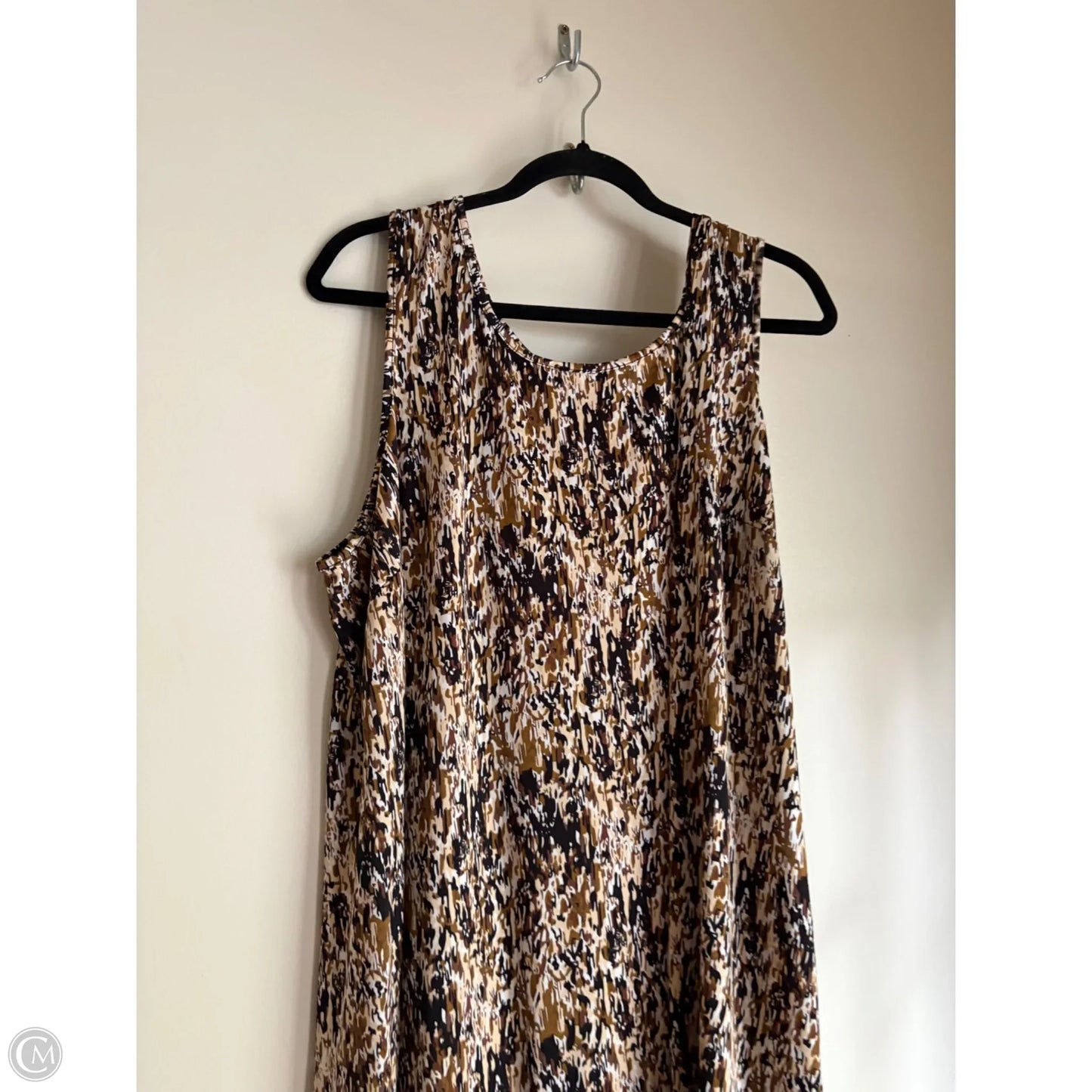 Dress Casual Midi By true envy In Brown, Size: 22