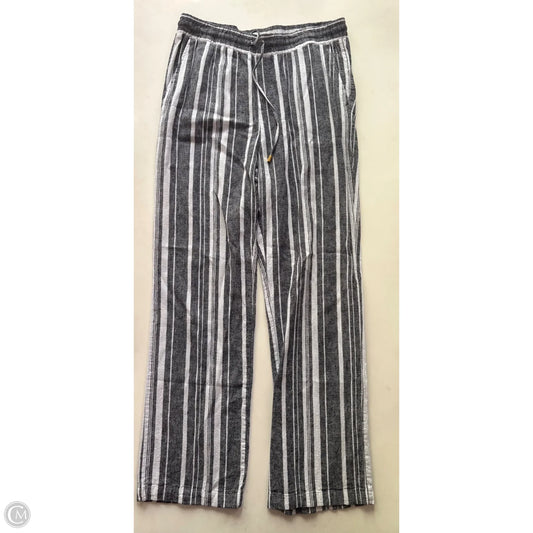 Pants Lounge By Ellen Tracy In Striped Pattern, Size: M
