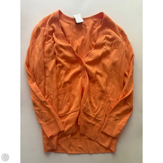 Sweater By Talbots In Orange, Size: L