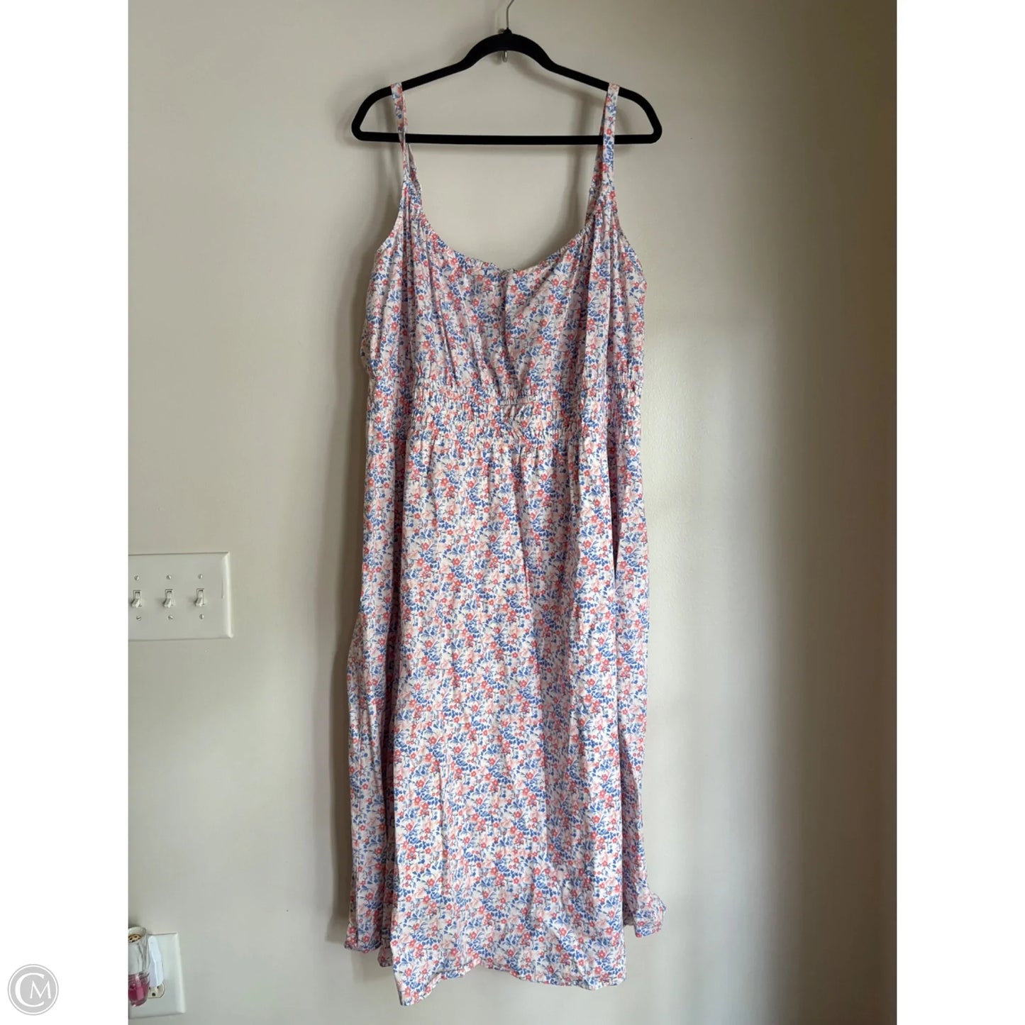 Dress Casual Midi By Lane Bryant In Floral Print, Size: 20