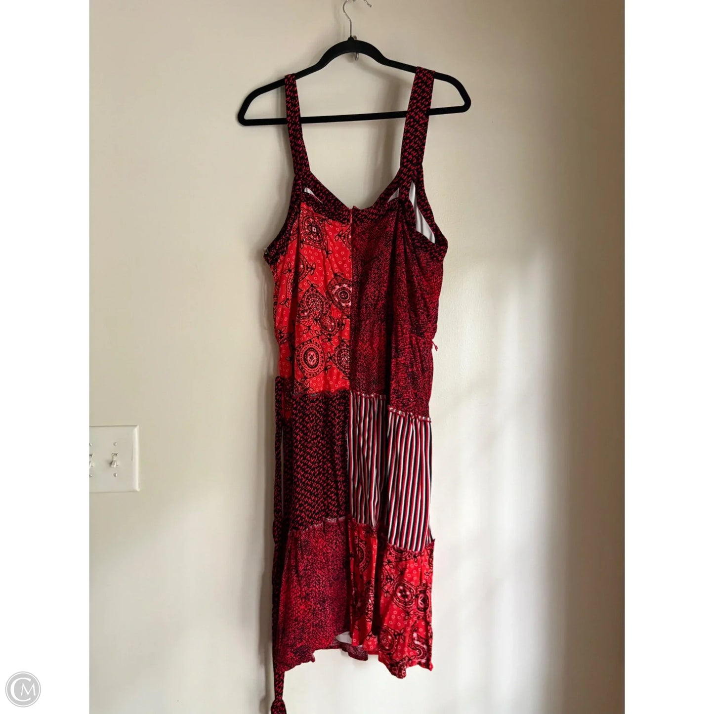 Dress Casual Midi By Lane Bryant In Red, Size: 20