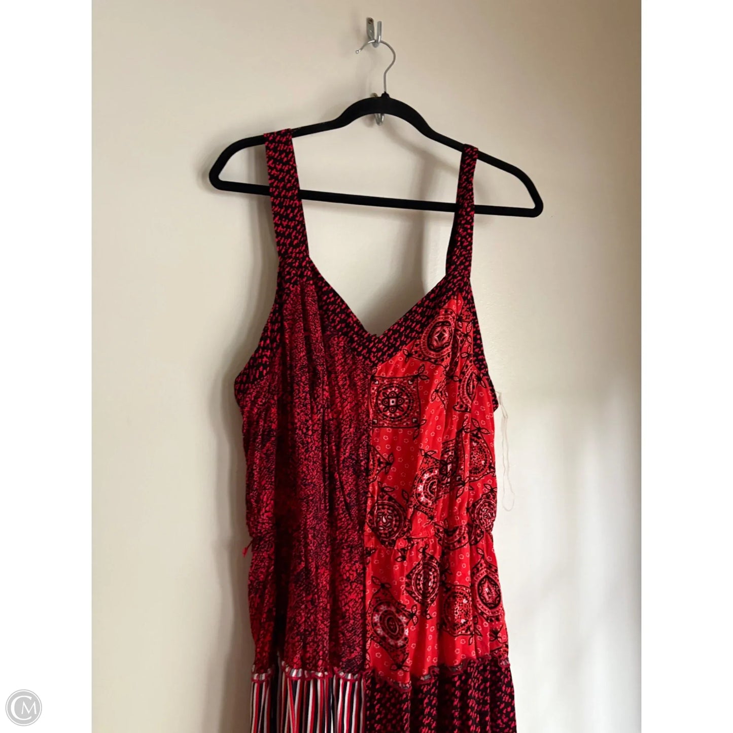 Dress Casual Midi By Lane Bryant In Red, Size: 20