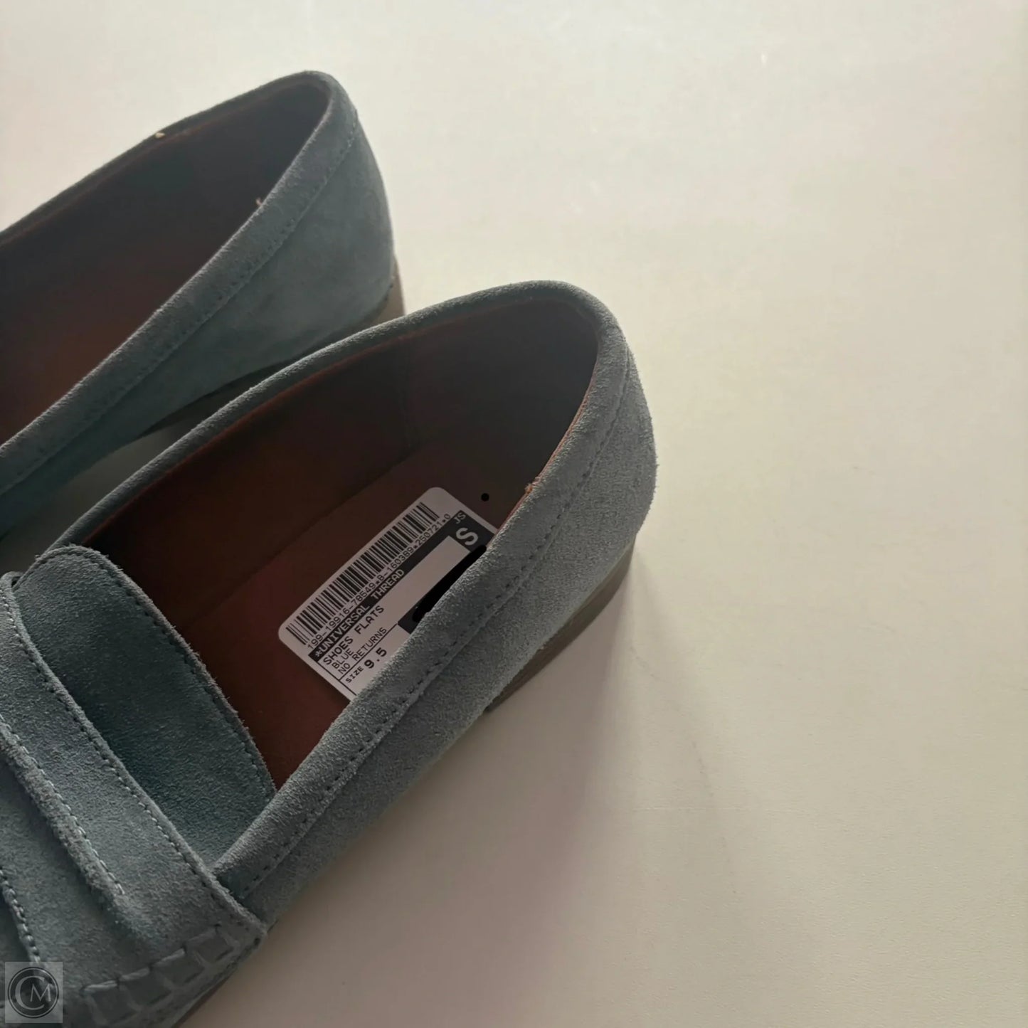 Shoes Flats By Universal Thread In Blue, Size: 9.5