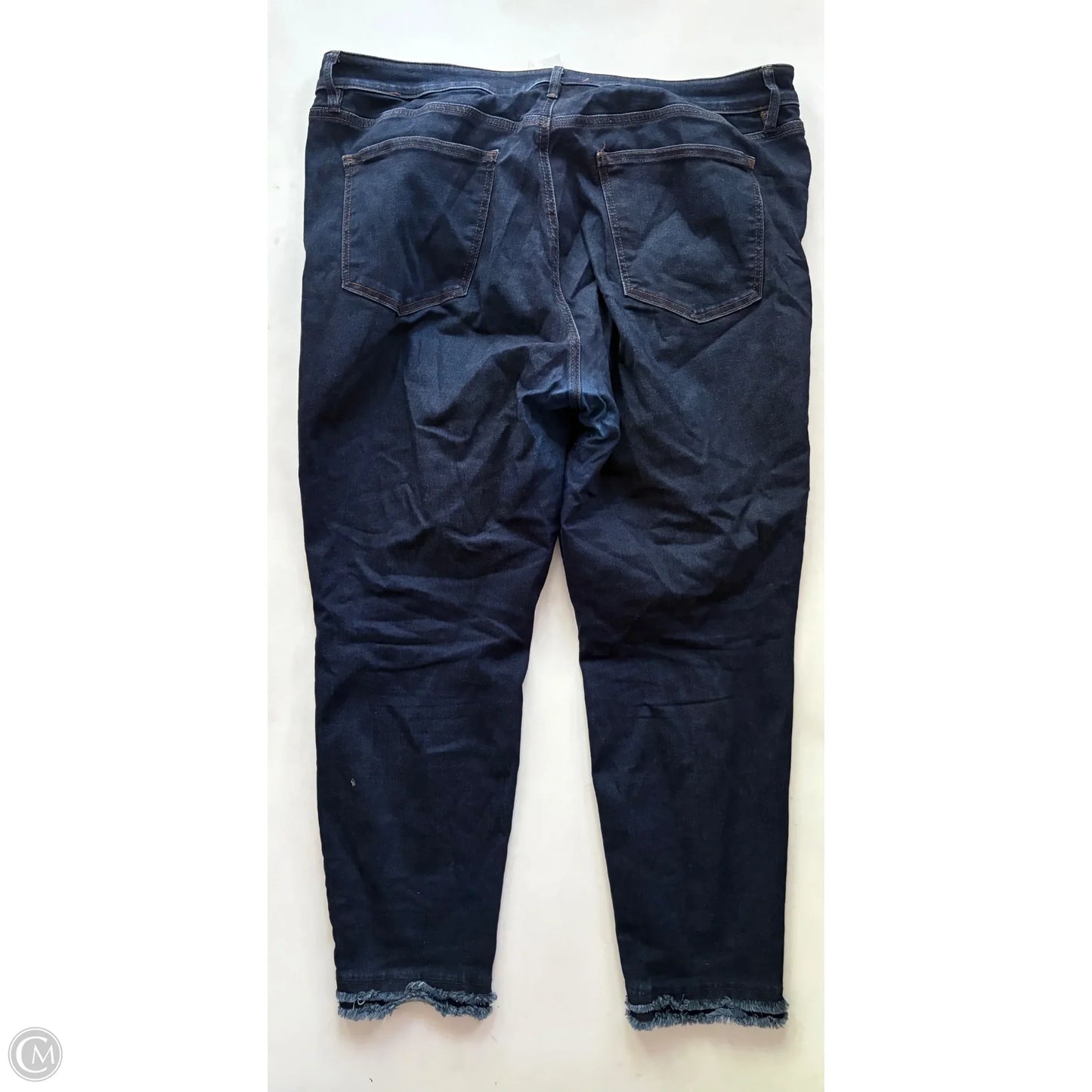 Jeans Skinny By Ann Taylor In Blue, Size: 18