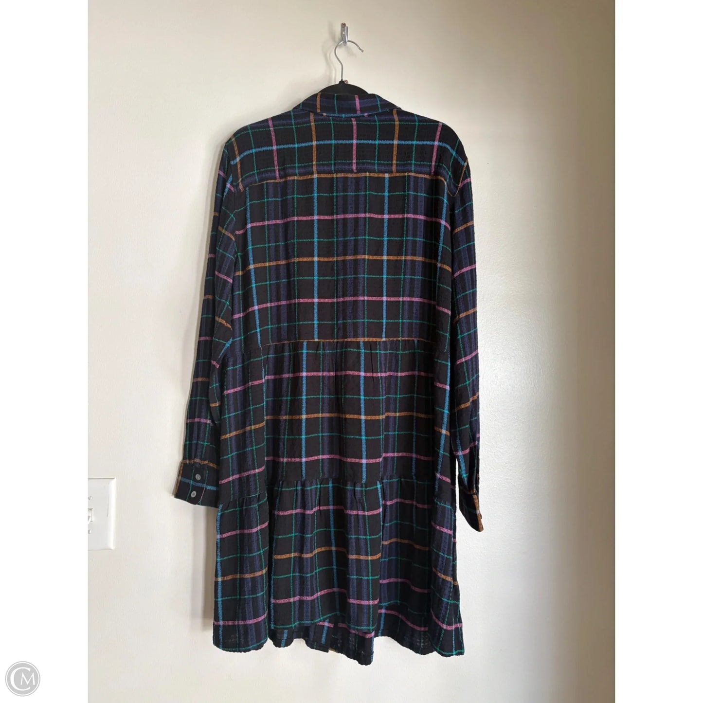 Dress Casual Short By Loft In Plaid Pattern, Size: Xxl