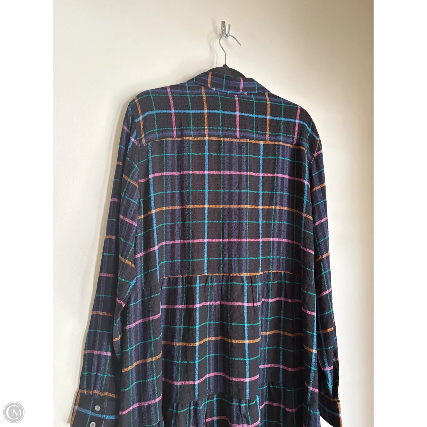 Dress Casual Short By Loft In Plaid Pattern, Size: Xxl