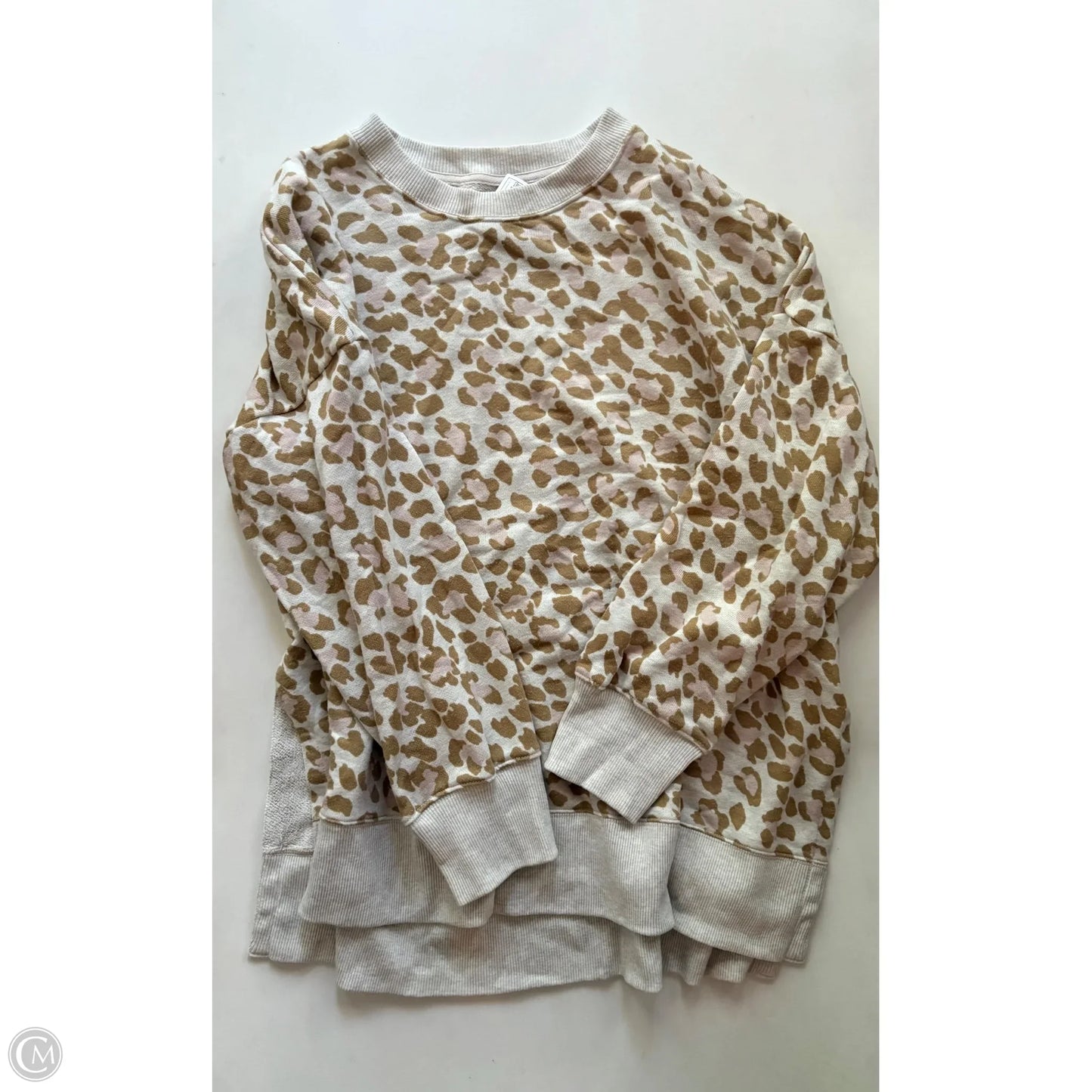 Sweater By Aerie In Leopard Print, Size: Xl