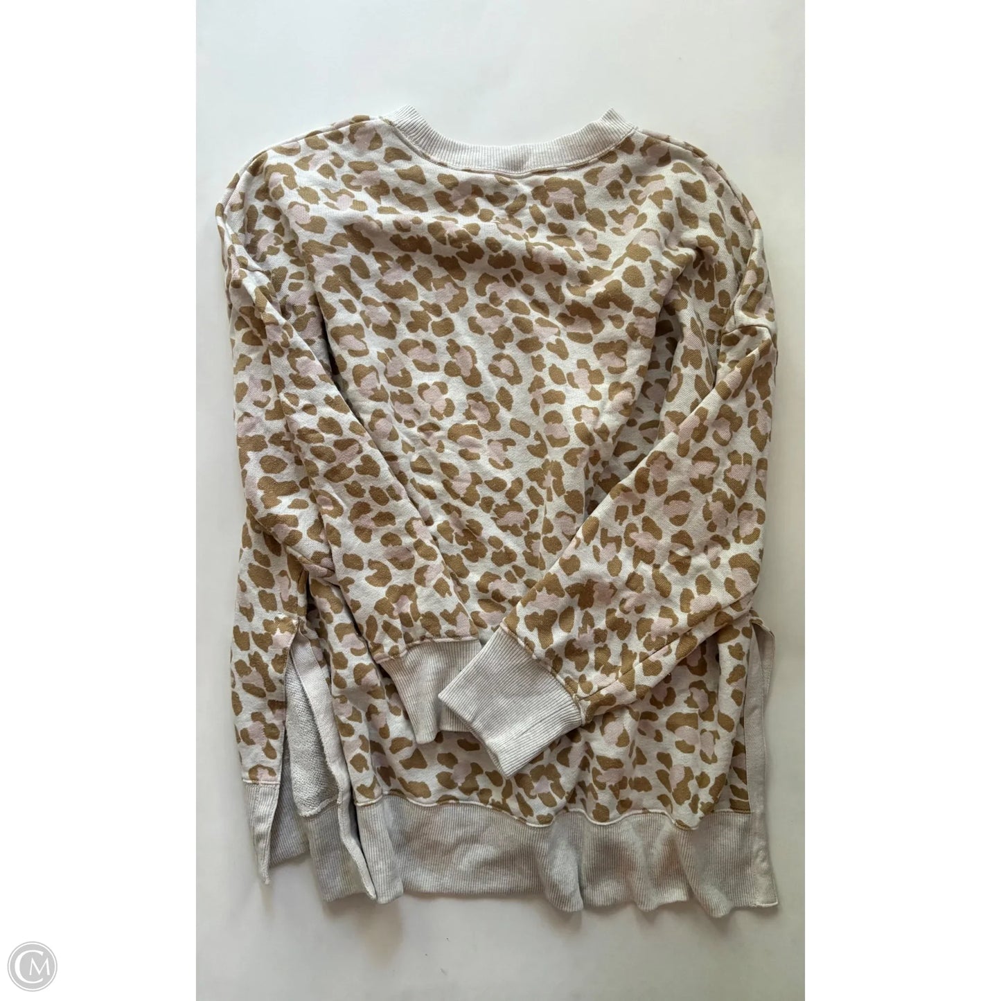 Sweater By Aerie In Leopard Print, Size: Xl