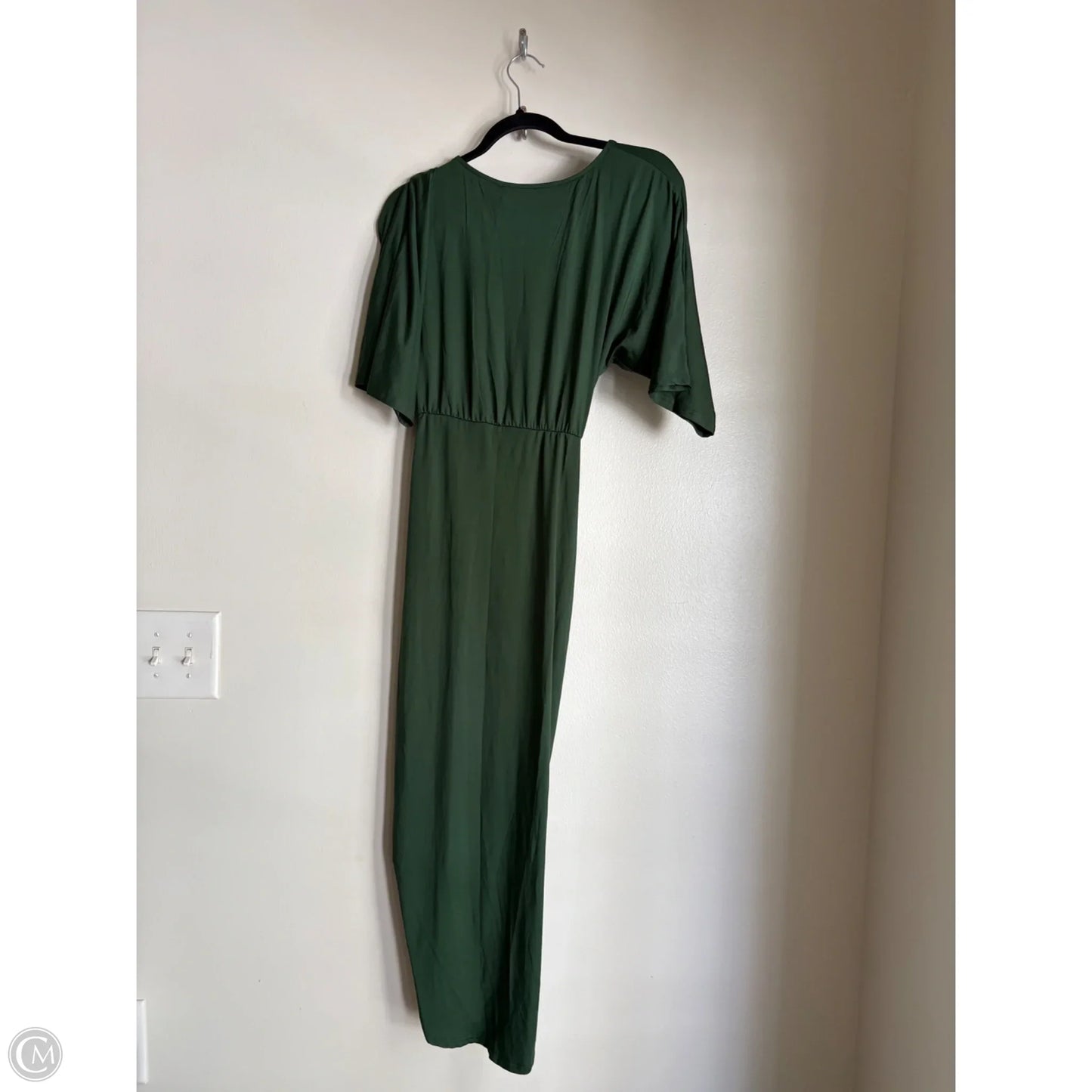Dress Casual Midi By dress day In Green, Size: S