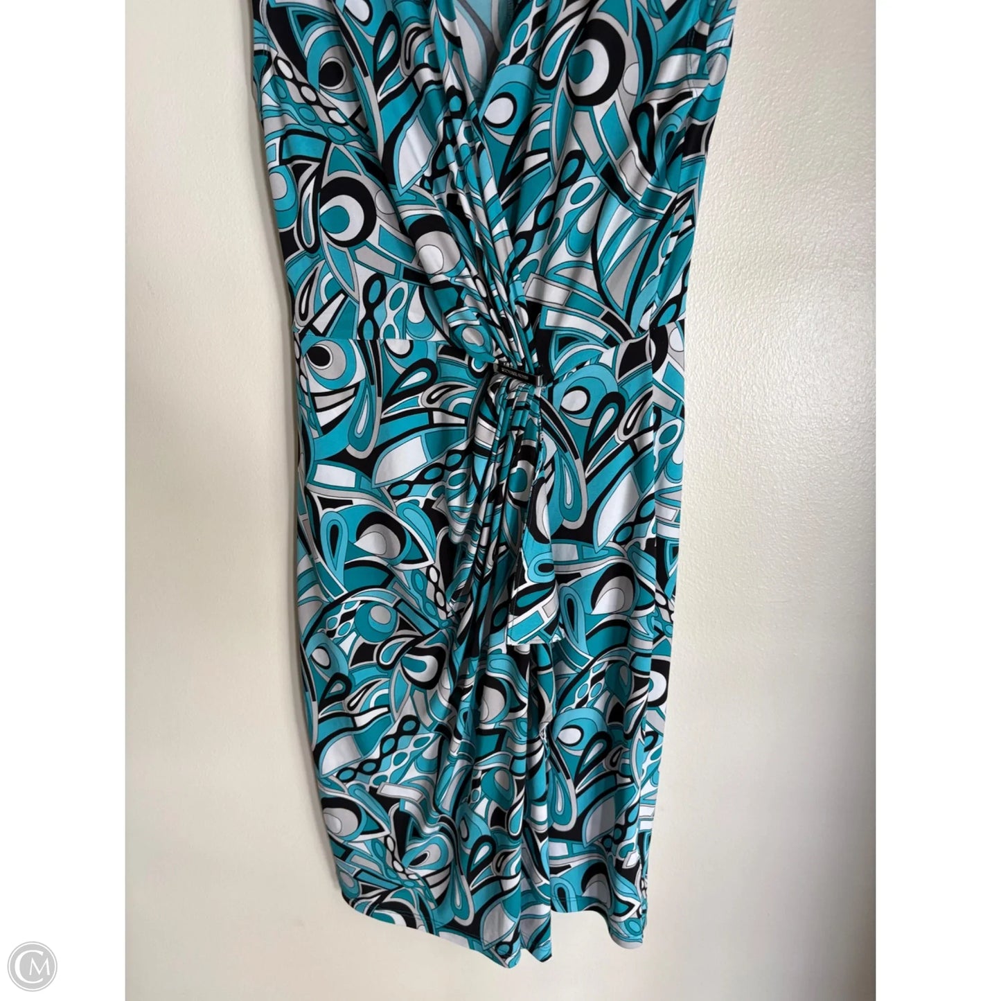 Dress Casual Midi By Michael By Michael Kors In Blue, Size: S