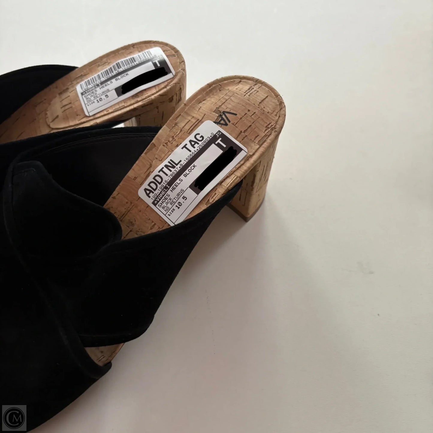 Shoes Heels Block By Vaneli In Black, Size: 10.5