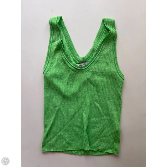 Tank Top By J. Crew In Green, Size: M