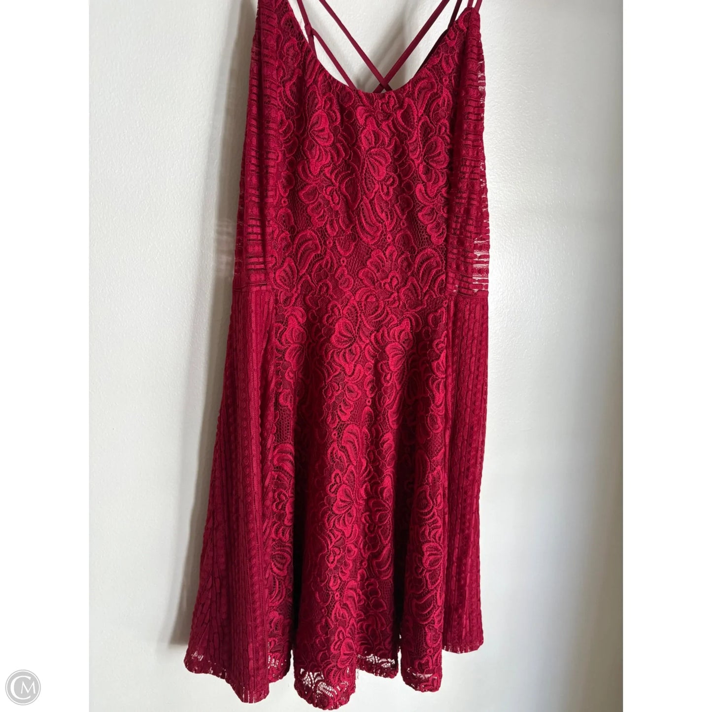 Dress Casual Short By Altard State In Red, Size: L