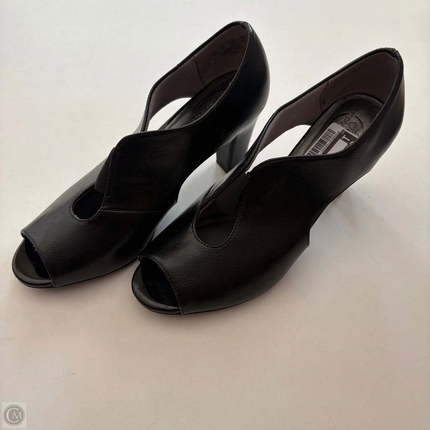 Shoes Heels Block By Life Stride In Black, Size: 8