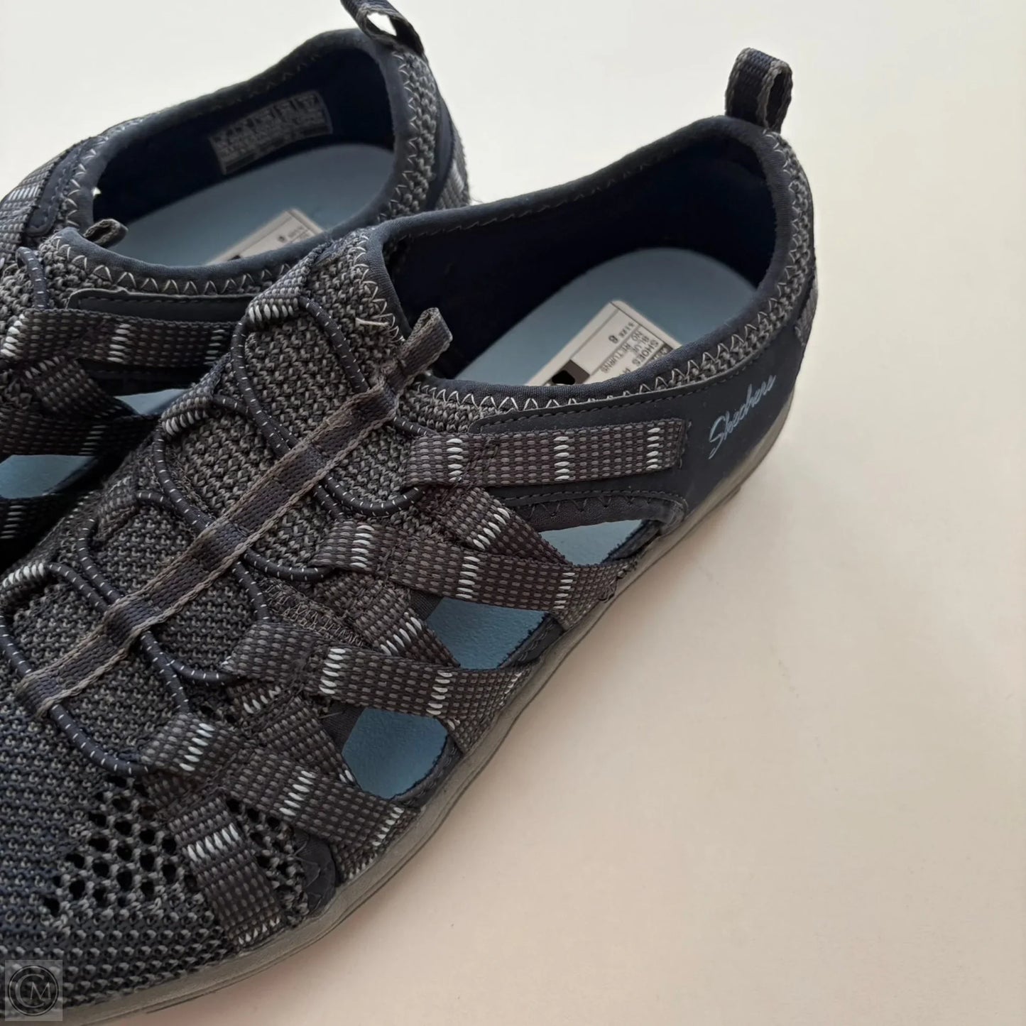 Shoes Athletic By Skechers In Blue, Size: 8