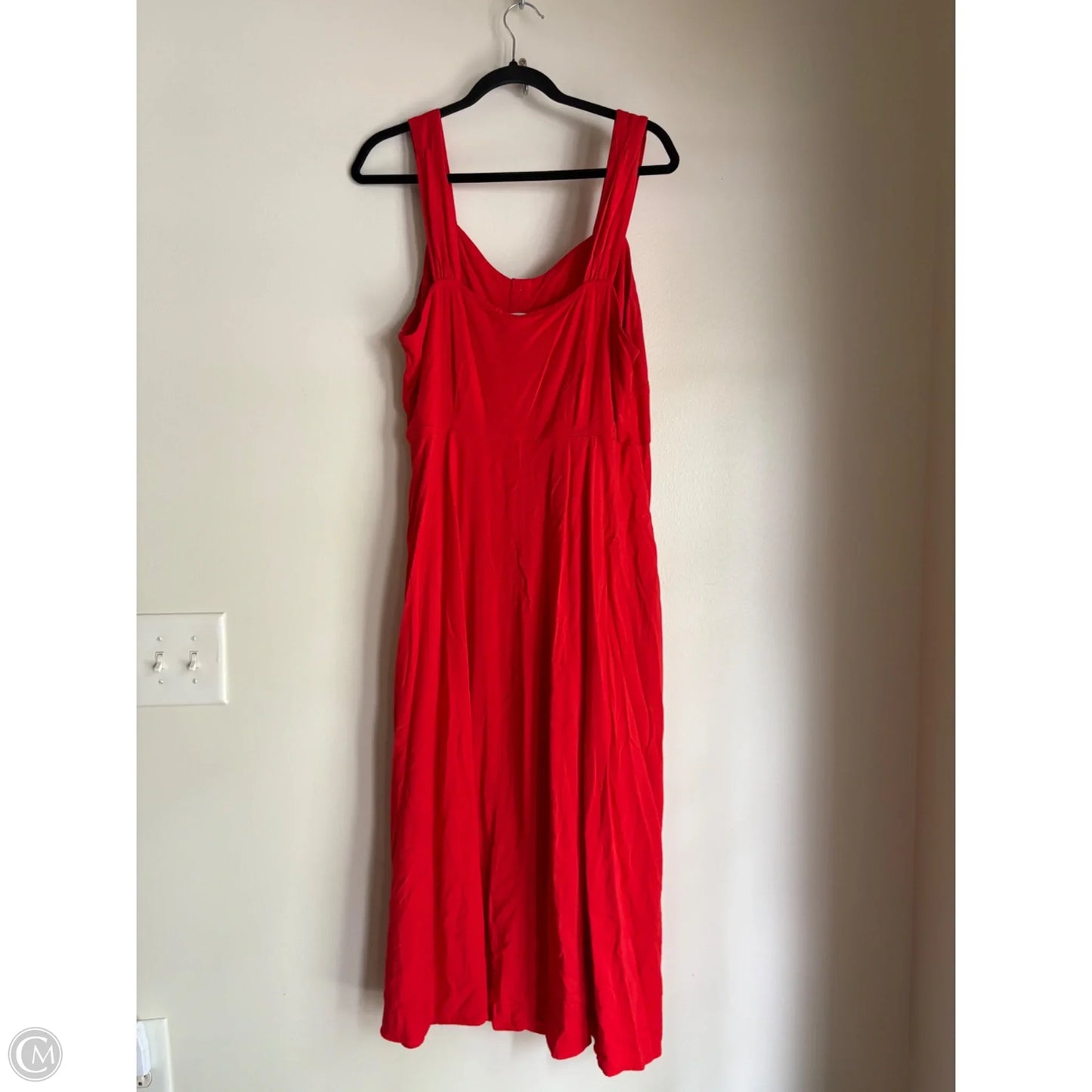 Dress Casual Midi By Ava & Viv In Orange, Size: Xxl