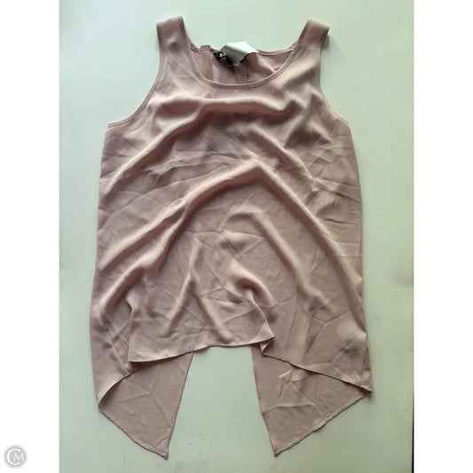 Blouse Sleeveless By Express In Pink, Size: M