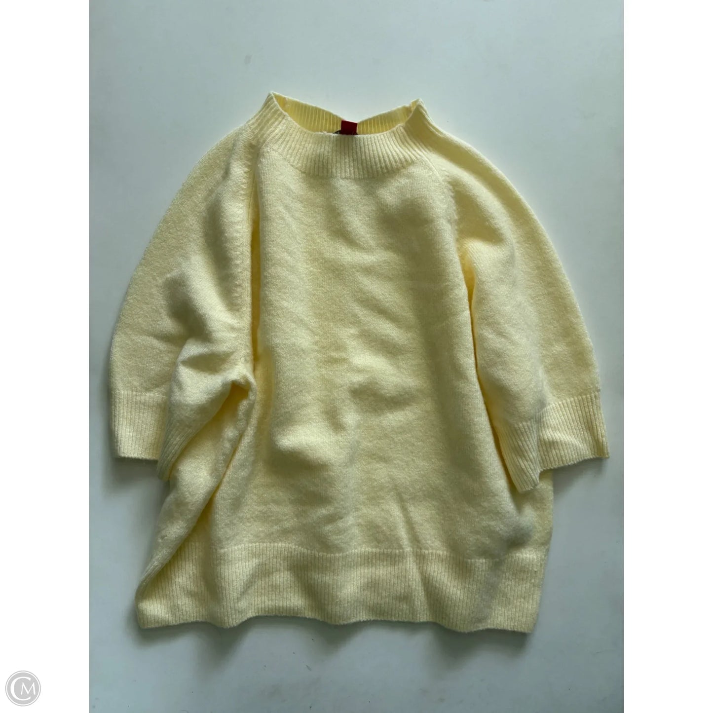 Sweater By Vince Camuto In Yellow, Size: M