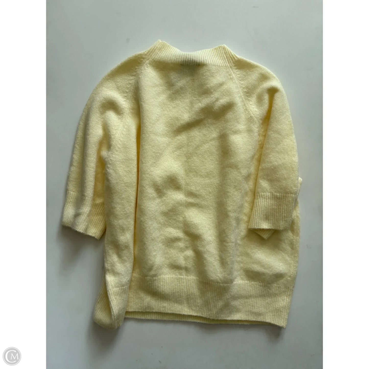 Sweater By Vince Camuto In Yellow, Size: M