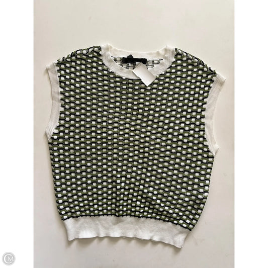 Blouse Sleeveless By White House Black Market In Multi-colored, Size: M