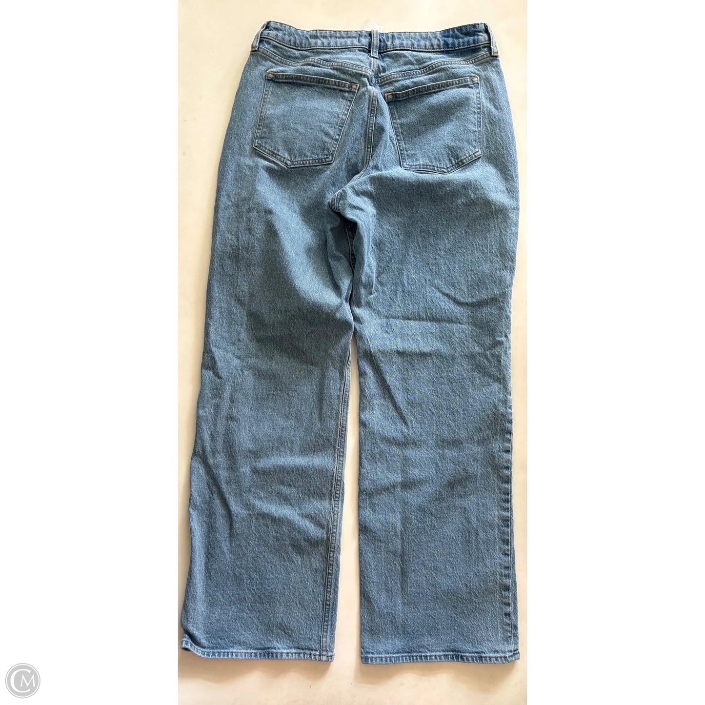 Jeans Straight By Abercrombie And Fitch In Blue, Size: 10