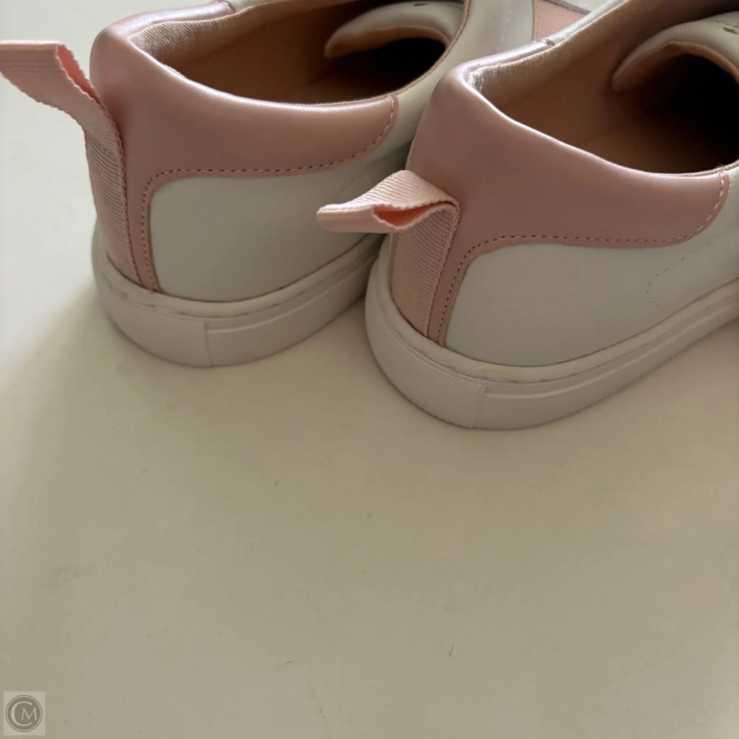 Shoes Designer By Kate Spade In Pink & White, Size: 7