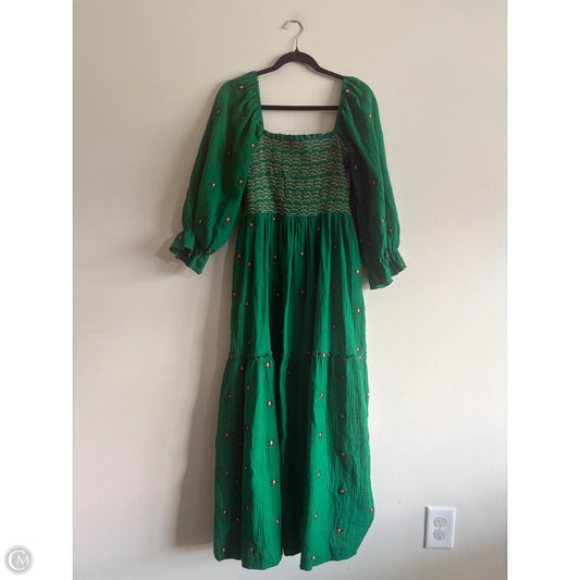 Dress Casual Maxi By Clothes Mentor In Green, Size: L