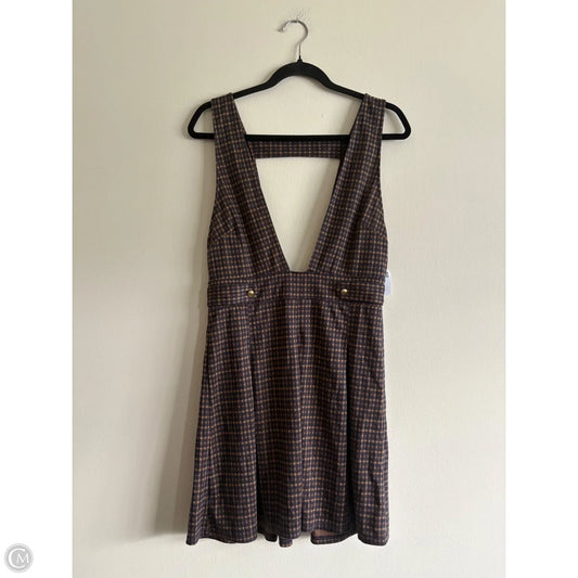 Dress Casual Midi By American Eagle In Plaid Pattern, Size: S