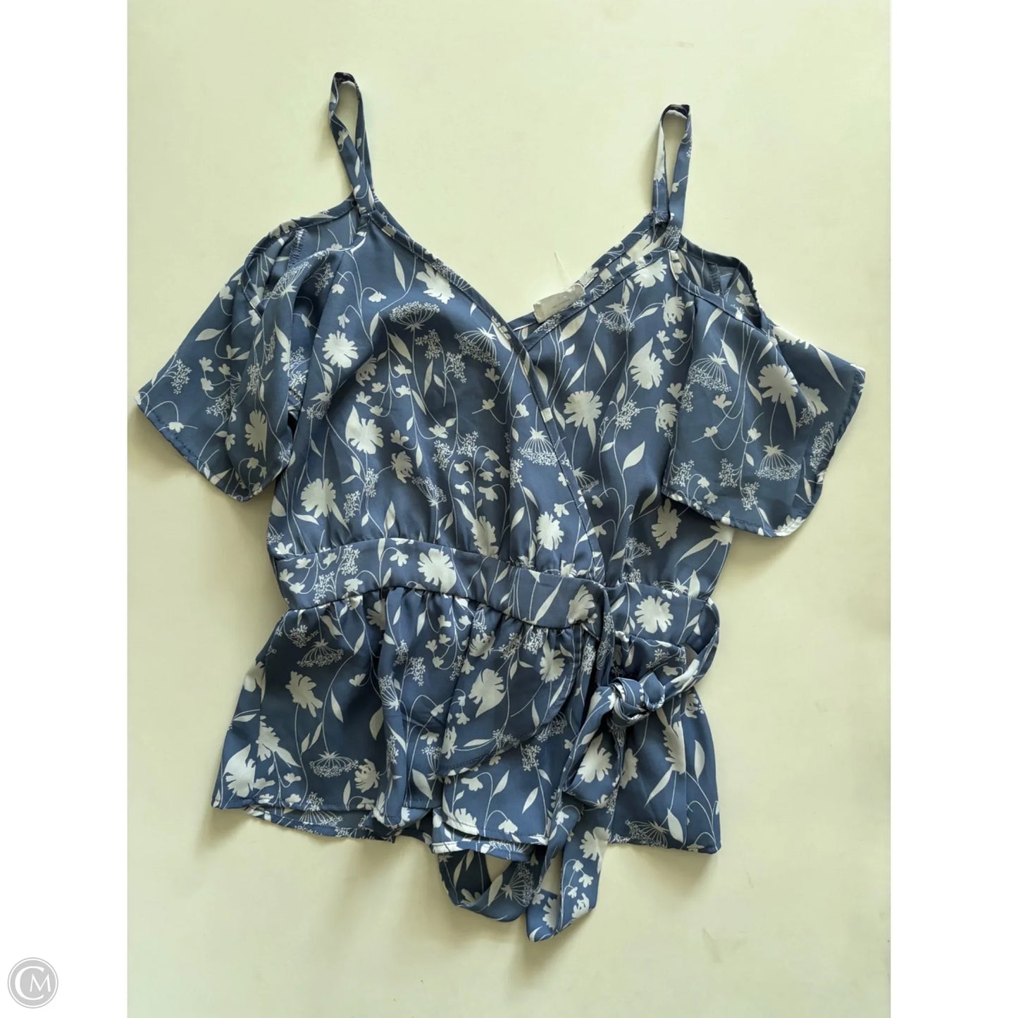 Blouse Sleeveless By Sienna Sky In Blue, Size: S