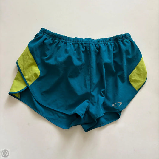 Athletic Shorts By Oakley In Blue, Size: S
