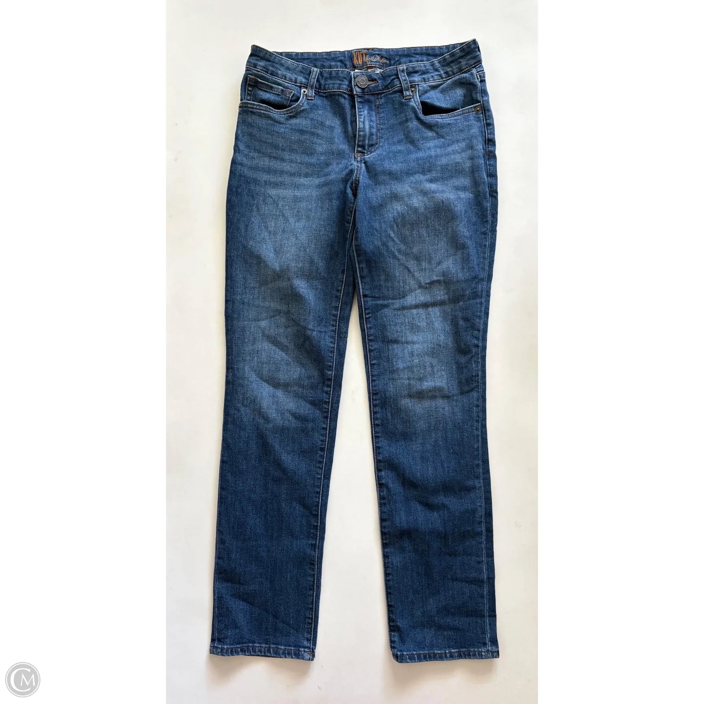 Jeans Straight By Kut In Blue, Size: 6