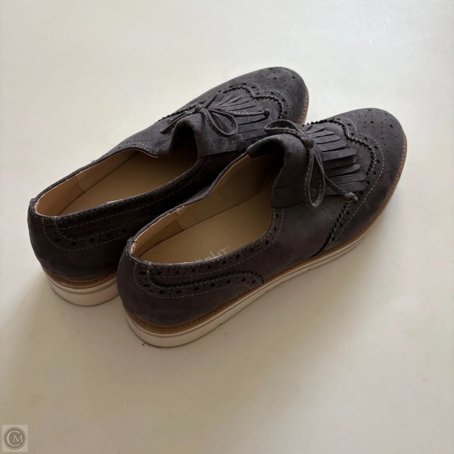Shoes Flats By Limelight In Grey, Size: 9