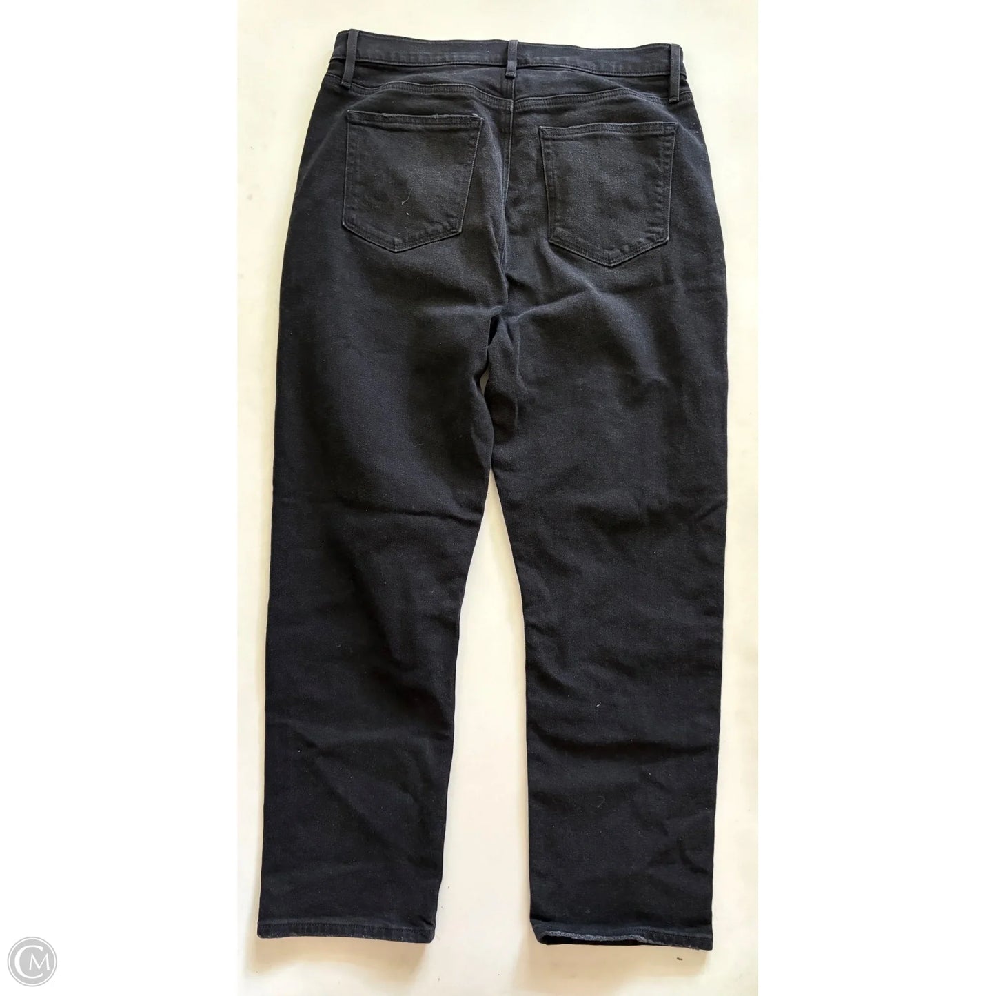 Jeans Straight By Loft In Grey, Size: 12
