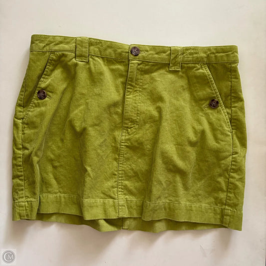 Skirt Mini & Short By Wild Fable In Green, Size: 16