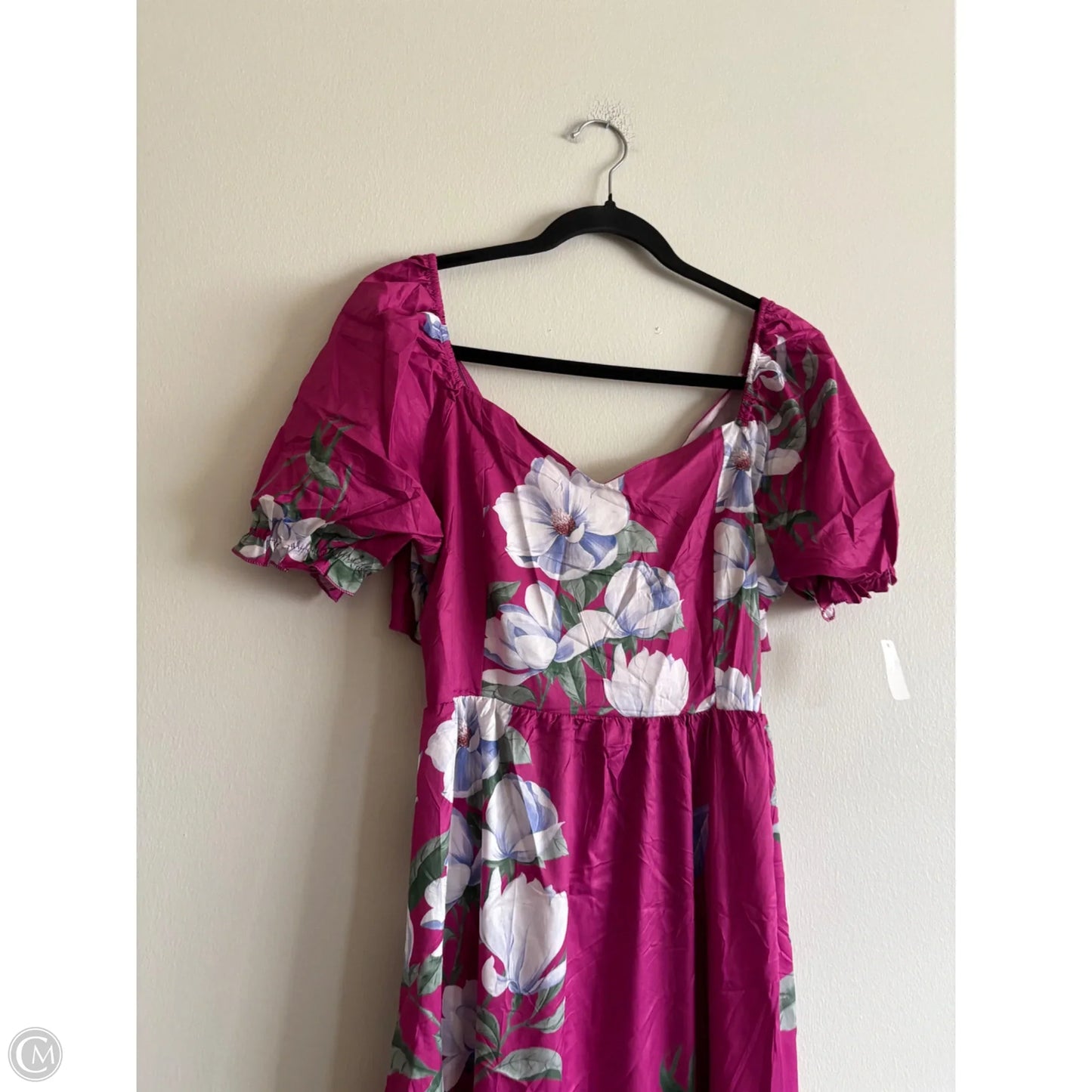 Dress Casual Midi By mergsi In Floral Print, Size: M