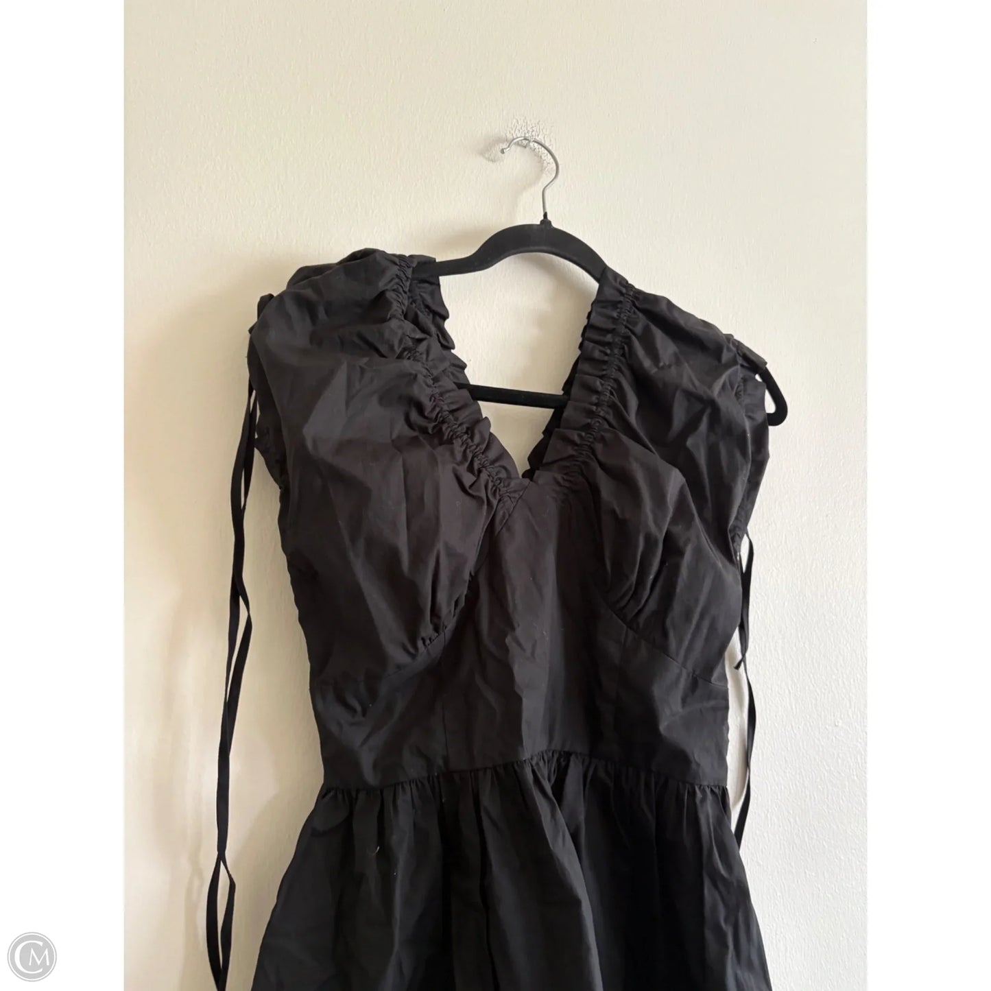Dress Casual Midi By urban revivo In Black, Size: M