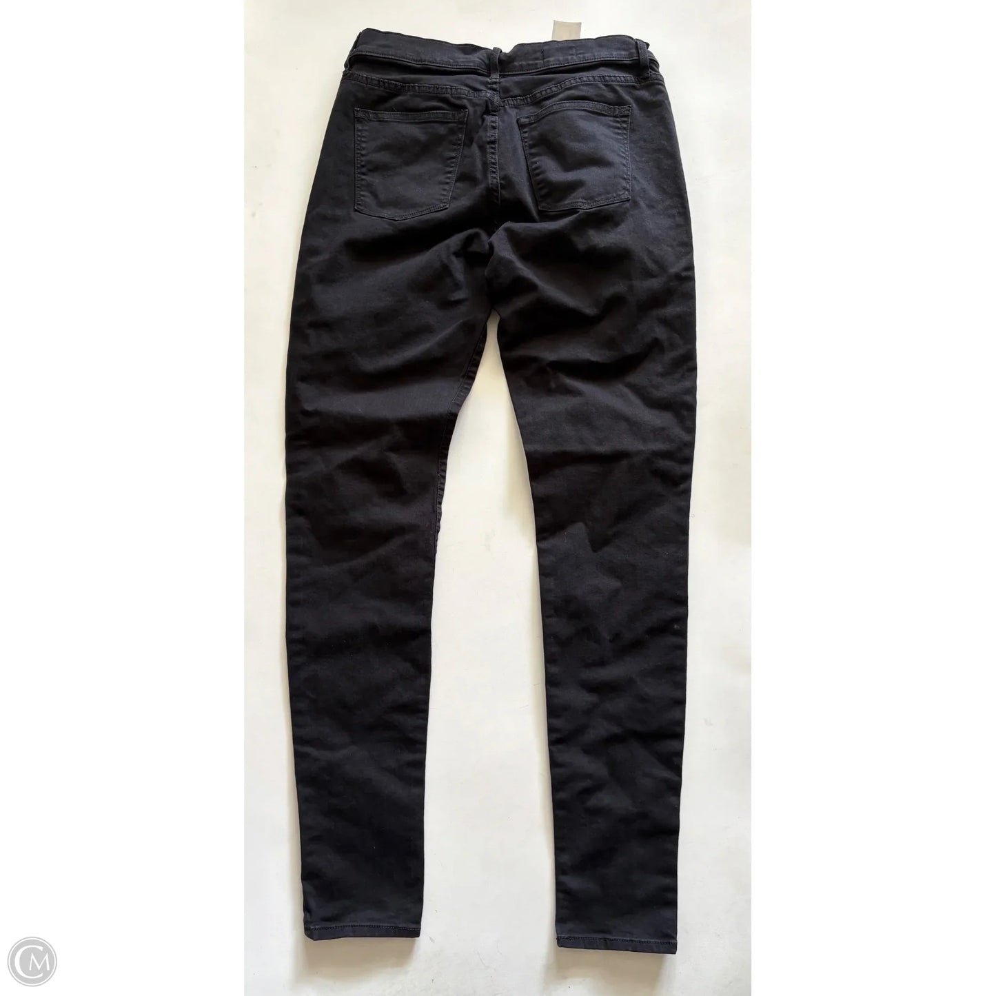 Jeans Skinny By Gap In Black, Size: 8