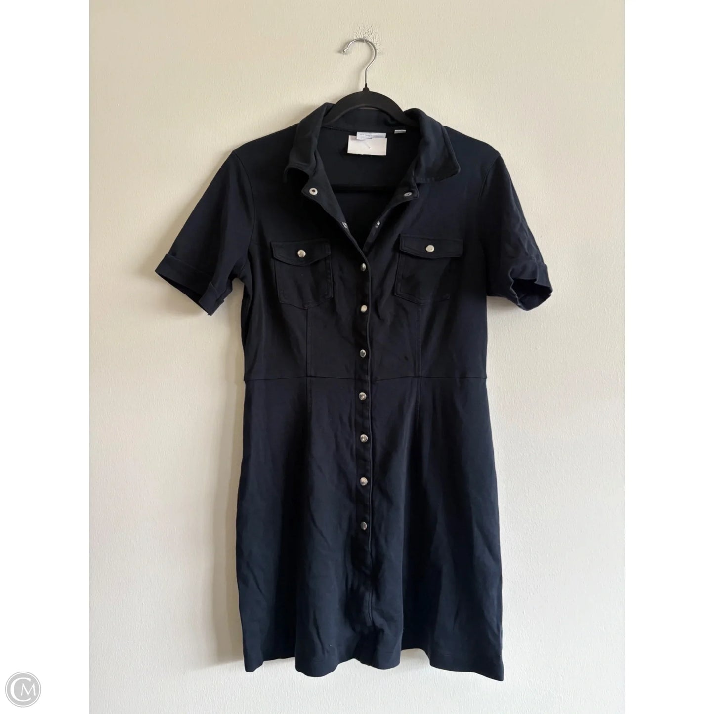 Dress Casual Midi By New York And Co In Blue, Size: M