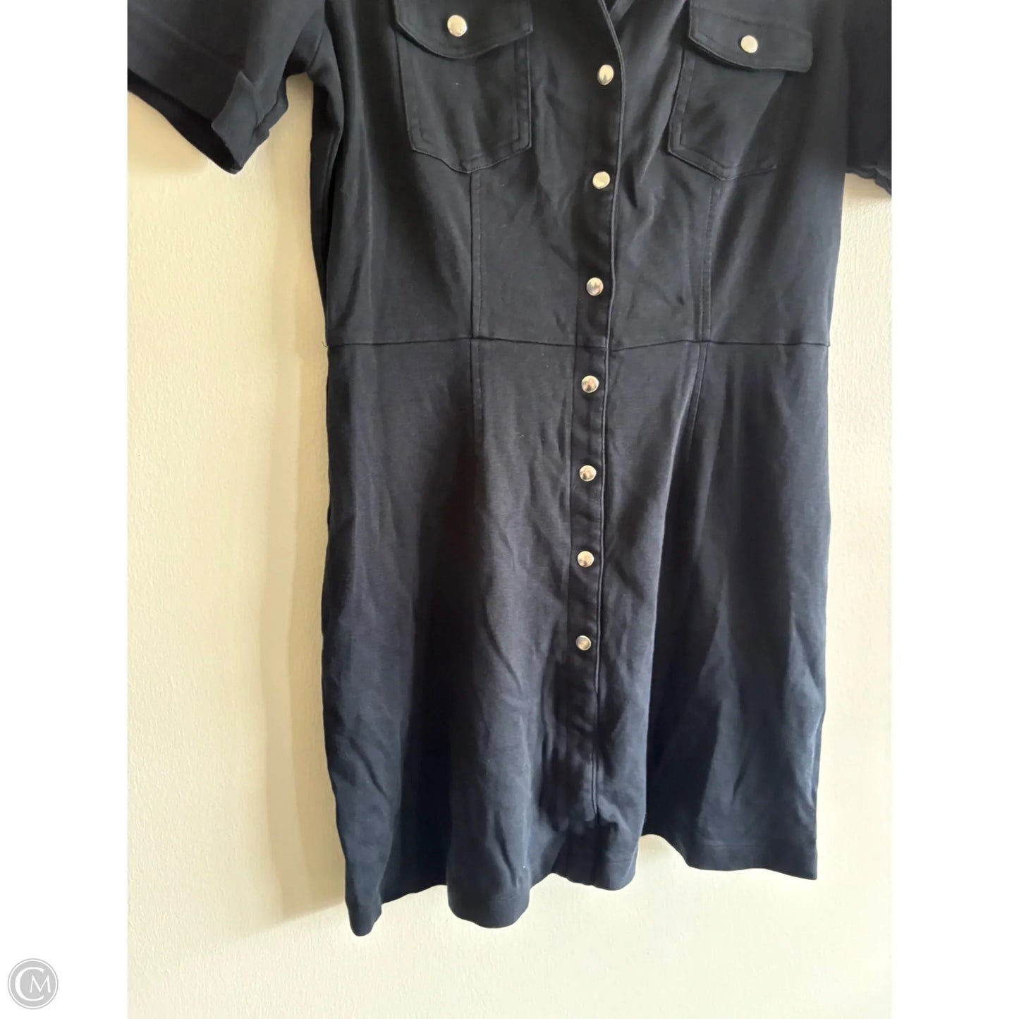 Dress Casual Midi By New York And Co In Blue, Size: M