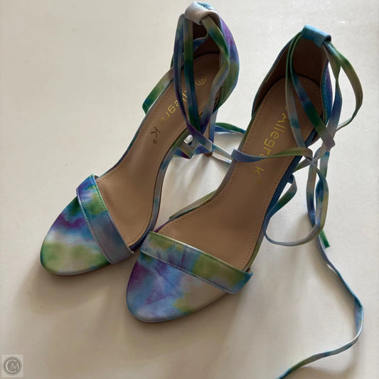 Shoes Heels Stiletto By Allegra K In Multi-colored, Size: 8.5