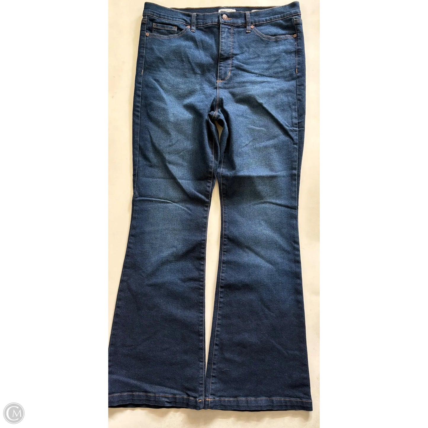 Jeans Boot Cut By Sofia By Sofia Vergara In Blue, Size: 16