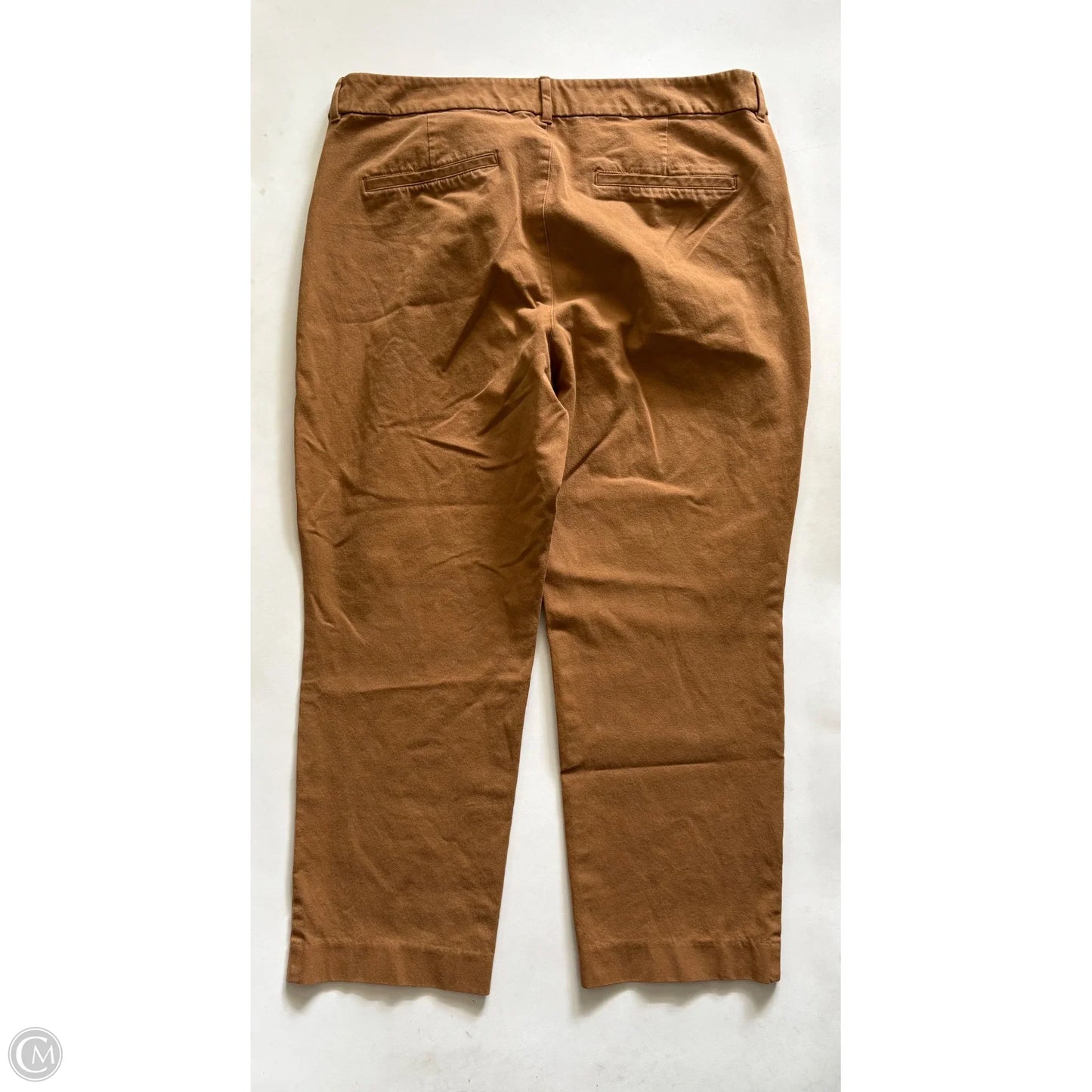 Jeans Cropped By Old Navy In Brown, Size: 16