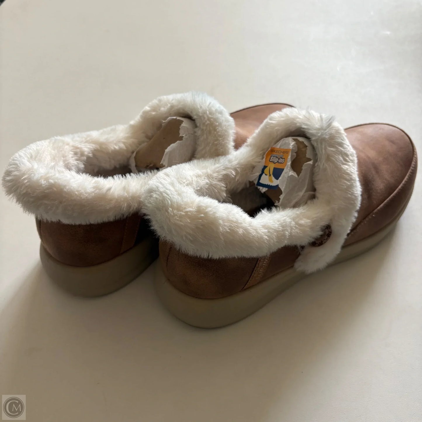 Boots Ankle Flats By Skechers In Brown, Size: 9.5