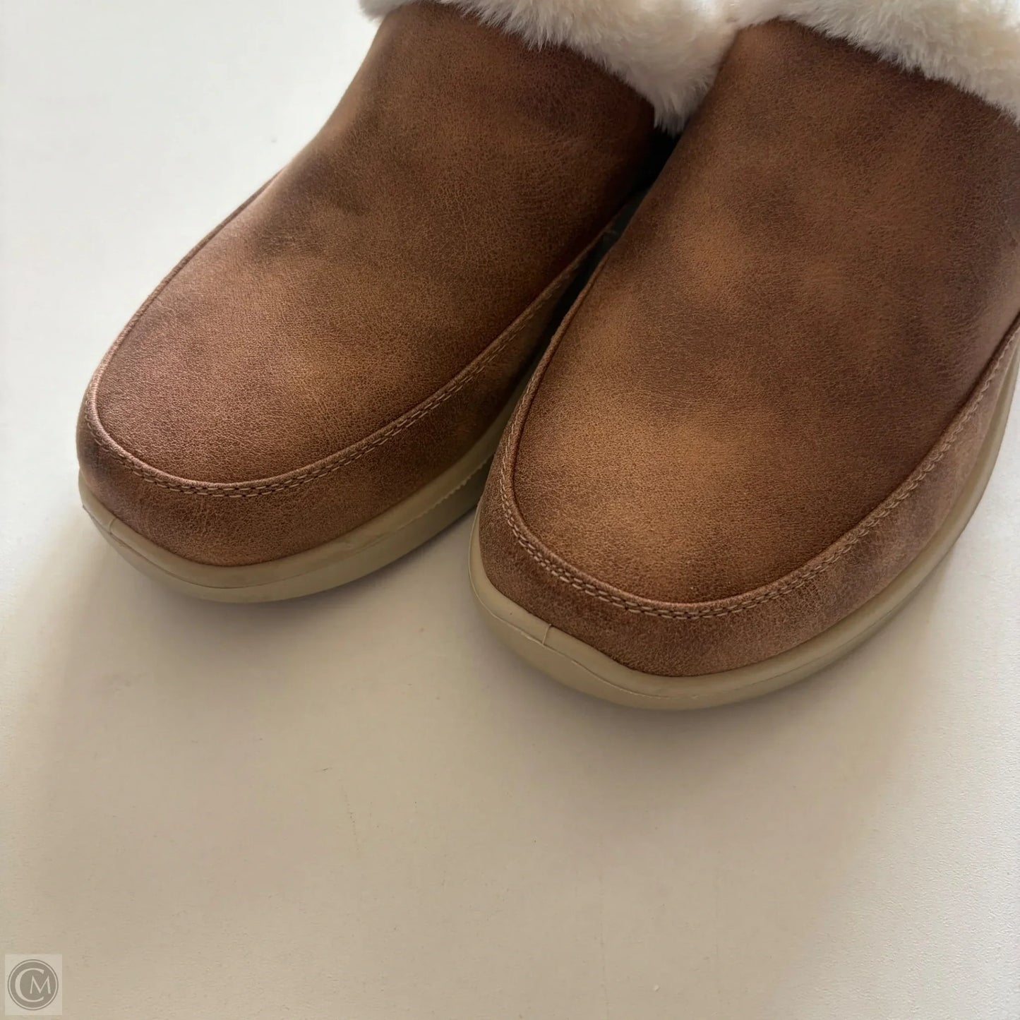 Boots Ankle Flats By Skechers In Brown, Size: 9.5
