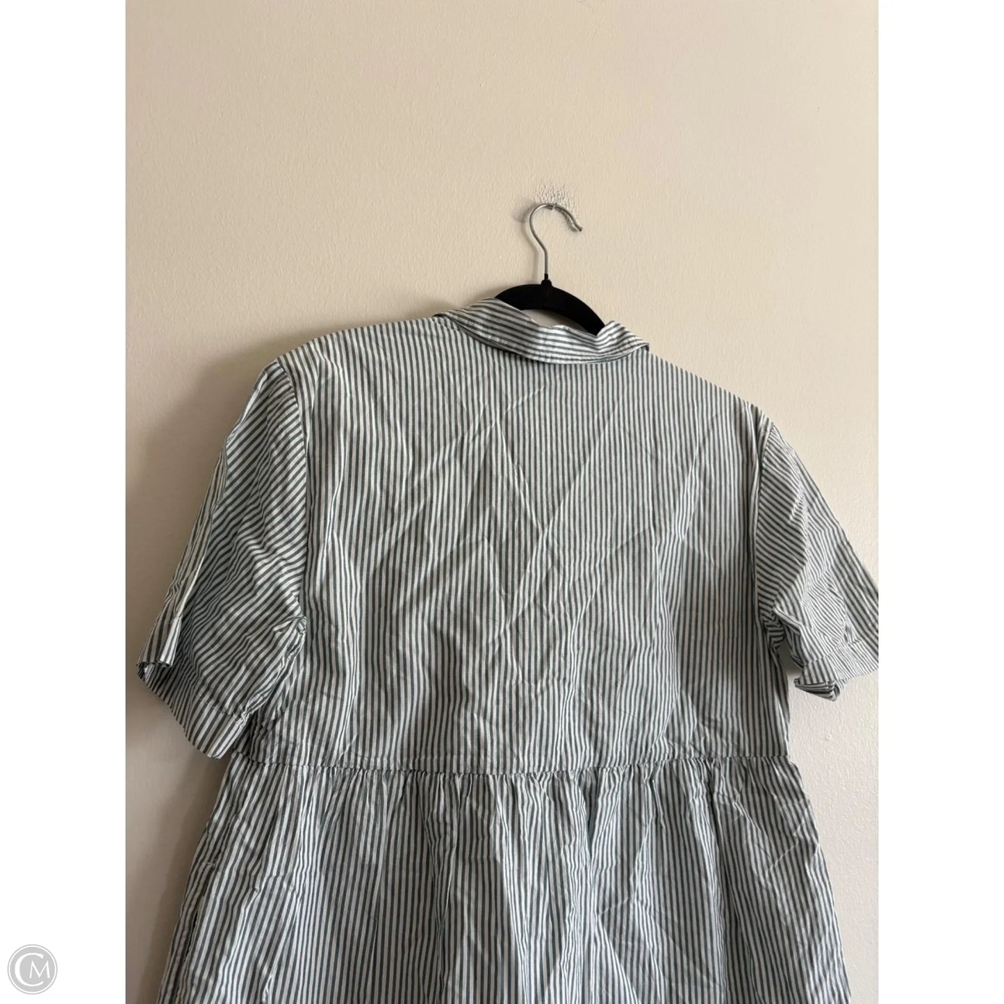 Dress Casual Midi By Gap In Striped Pattern, Size: S