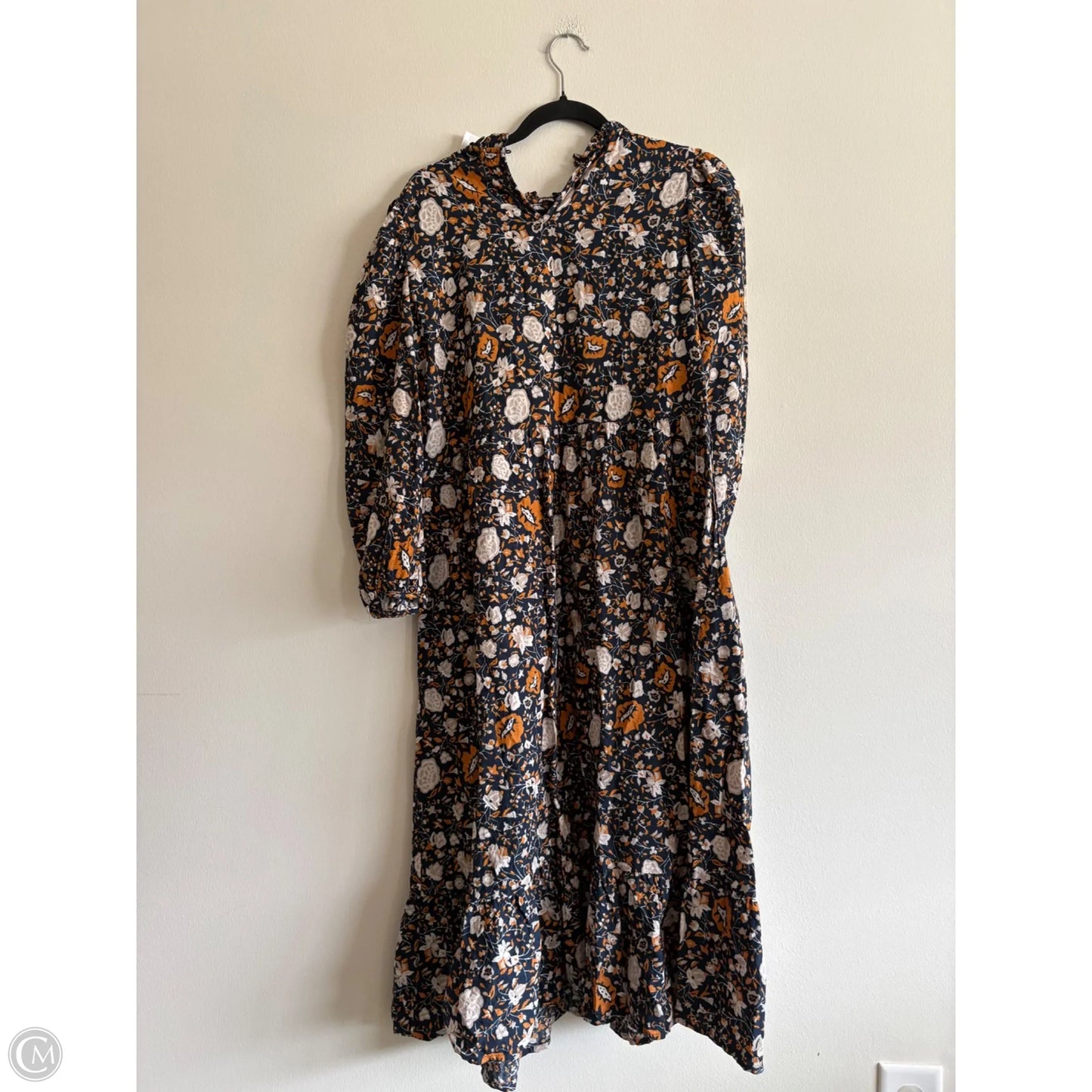 Dress Casual Midi By Universal Thread In Floral Print, Size: M
