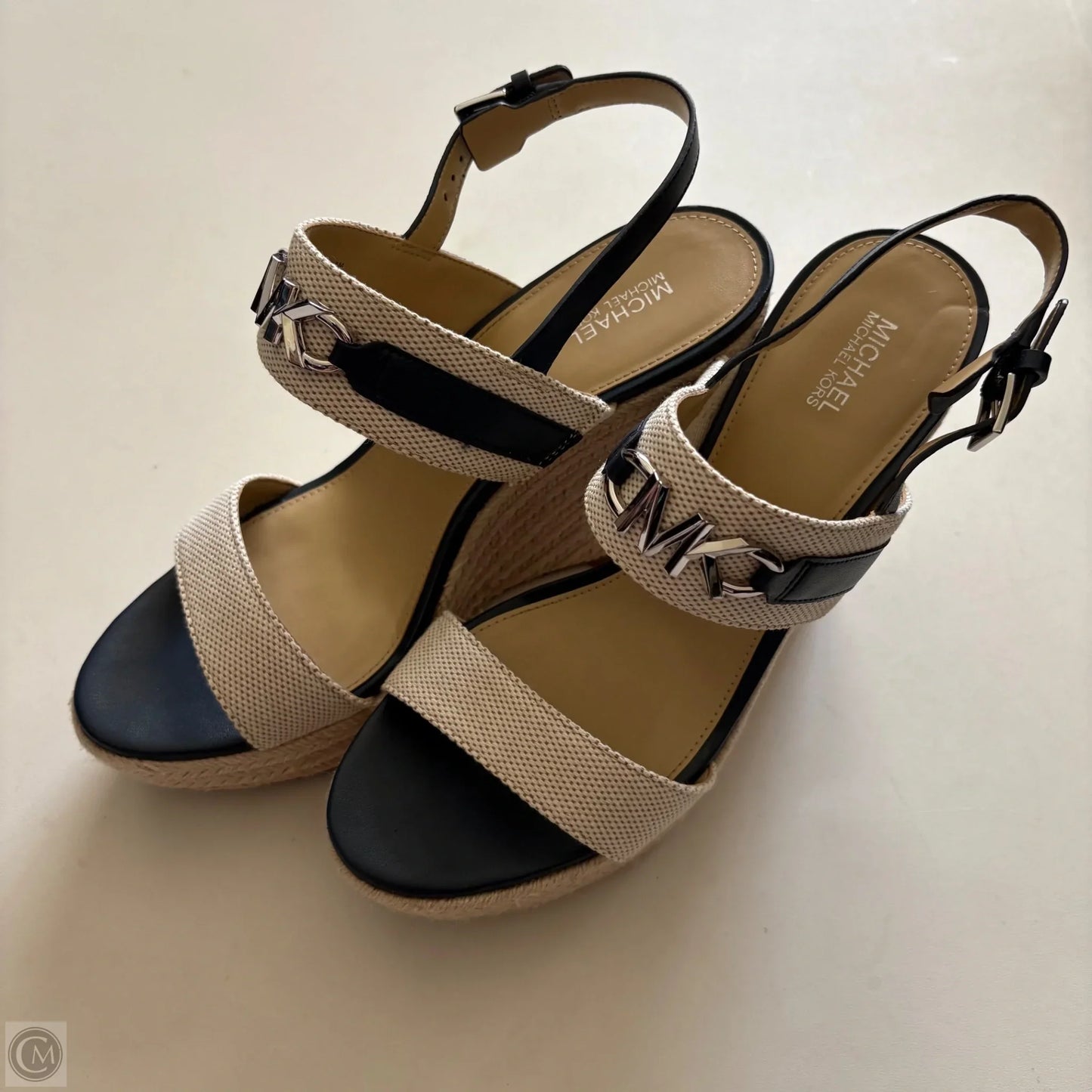 Shoes Designer By Michael Kors In Blue, Size: 9
