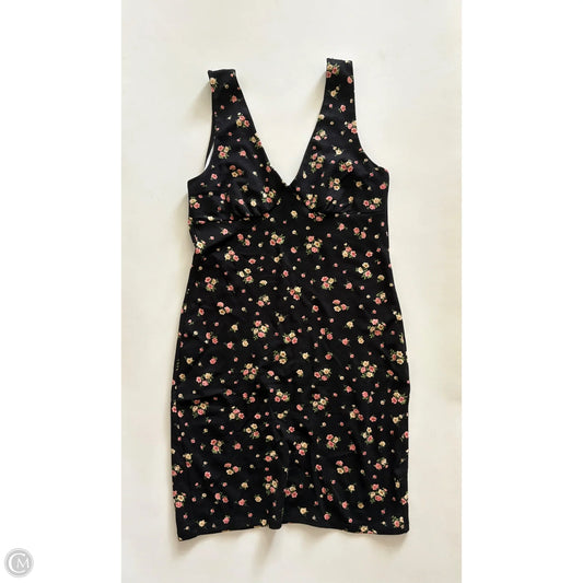 Dress Casual Short By Ambiance Apparel In Floral Print, Size: M