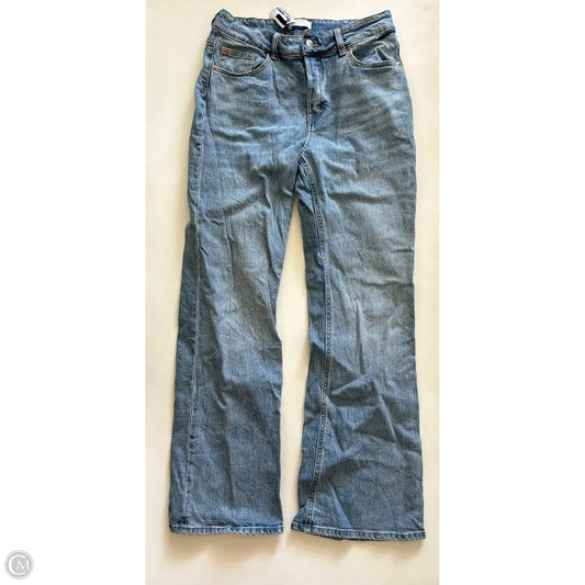 Jeans Wide Leg By H&m In Blue, Size: 8